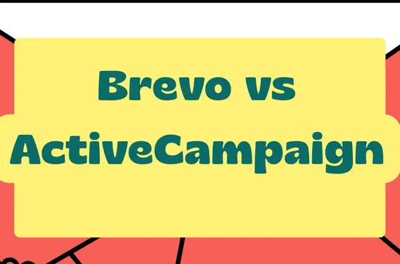 A featured image for an article comparing Brevo vs ActiveCampaign, with the title 'Brevo vs ActiveCampaign: Which Platform is Truly Better?' on a branded background.